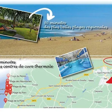 Dax Location Maison Avec Saint-Vincent-de-Paul (Landes)